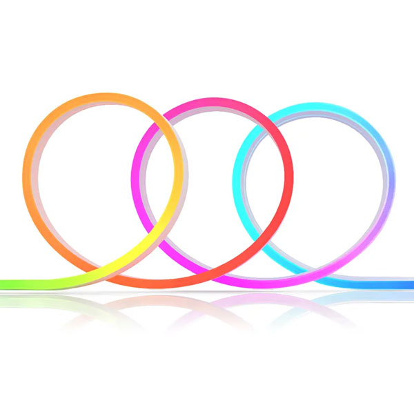 High Standard Dimmable Cuttable 24v 12v Magic Color 5050 Rgb Ws2811 Led Neon Strip Light style=