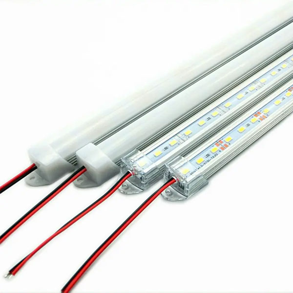 50cm 12V SMD 5630 5730 72LED/m Led Rigid Strip Bar with Aluminum Profile and Cover 3000K/6500K White